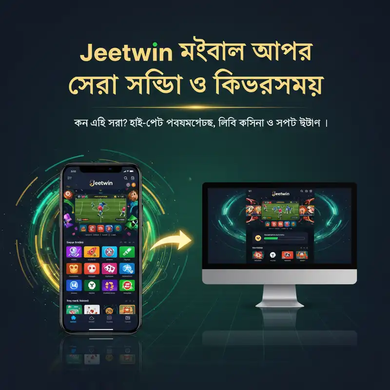 Jeetwin মোবাইল অ্যাপ ফিচার এবং সুবিধা